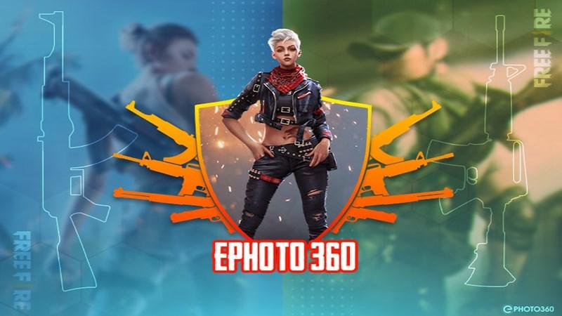 Cách tạo ảnh bìa, cover Free fire bằng Ephoto360