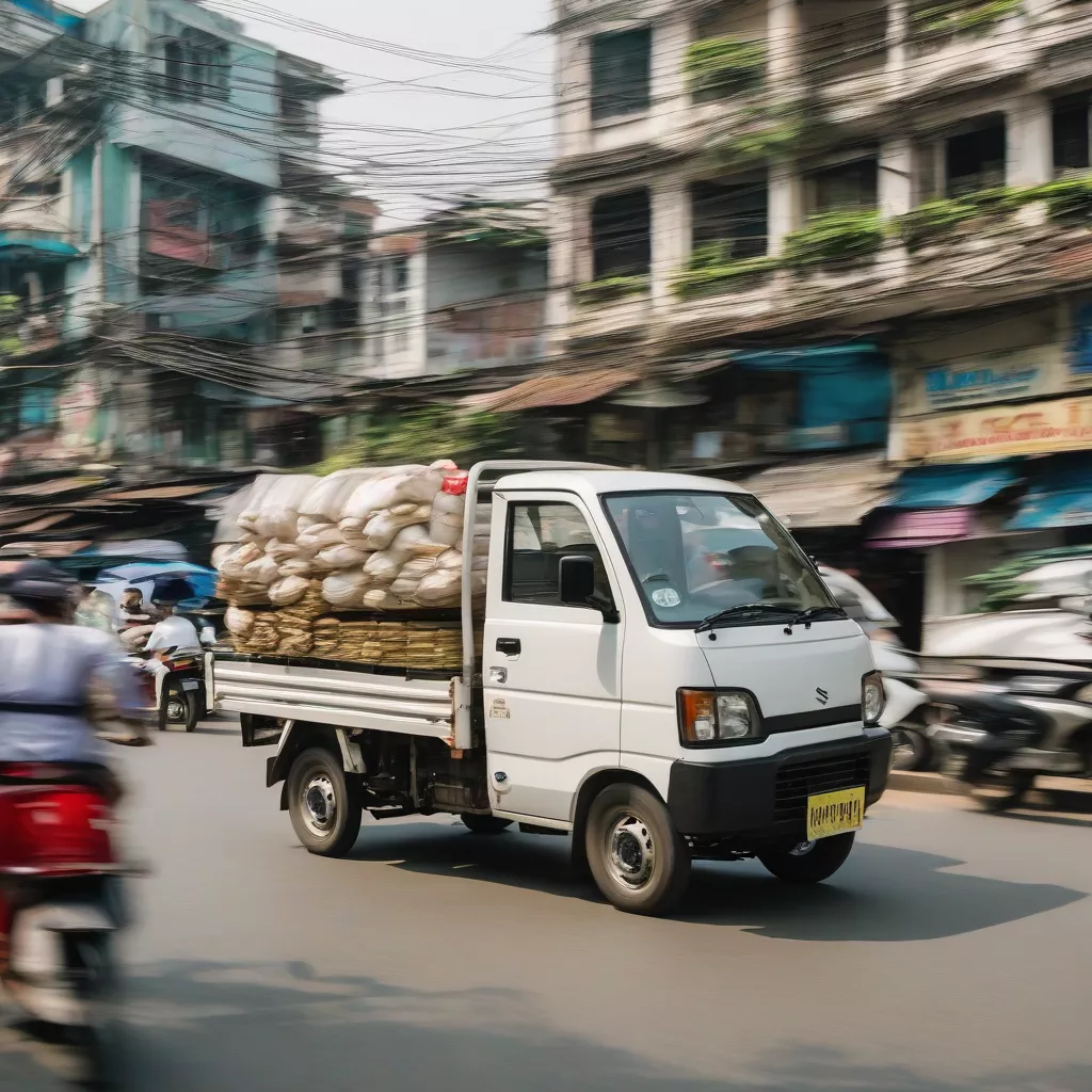 Xe tải Suzuki 750kg cũ tại Hà Nội