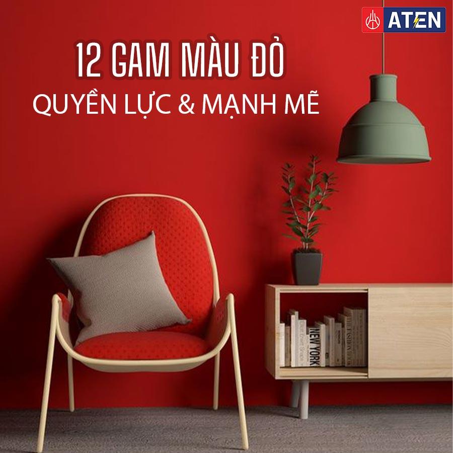 12 gam màu đỏ quyền lực và mạnh mẽ