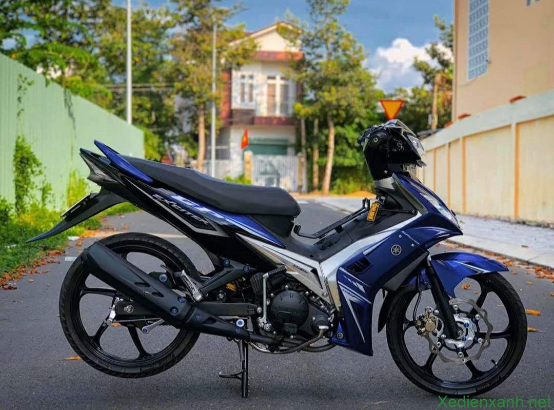 Mẫu xe tay côn Ex 2009 xanh GP được dân mê xe ưa chuộng