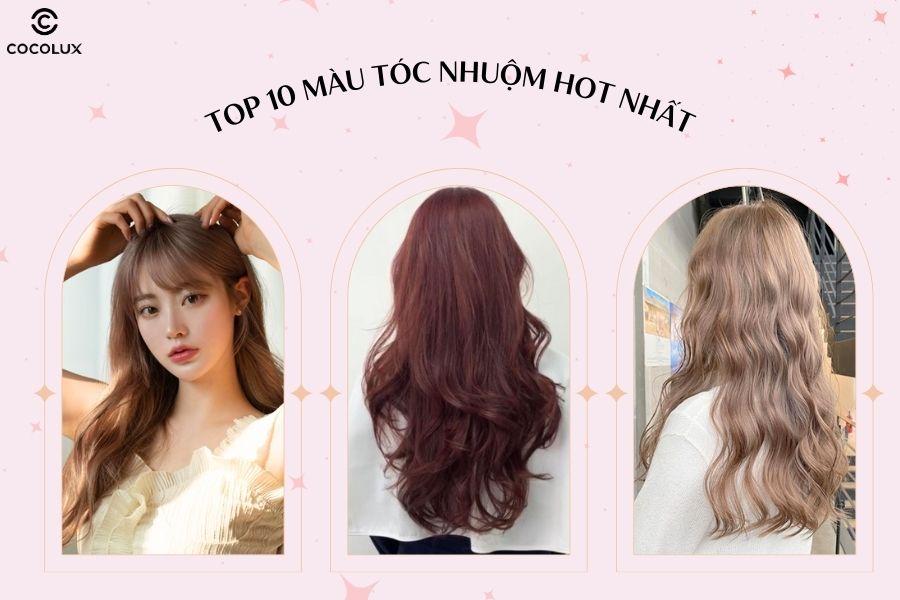 màu tóc nhuộm hot nhất 2024