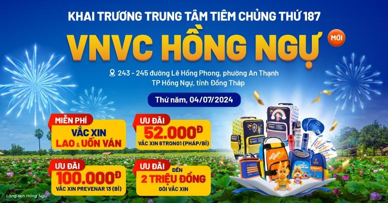 khai trương vnvc hồng ngự