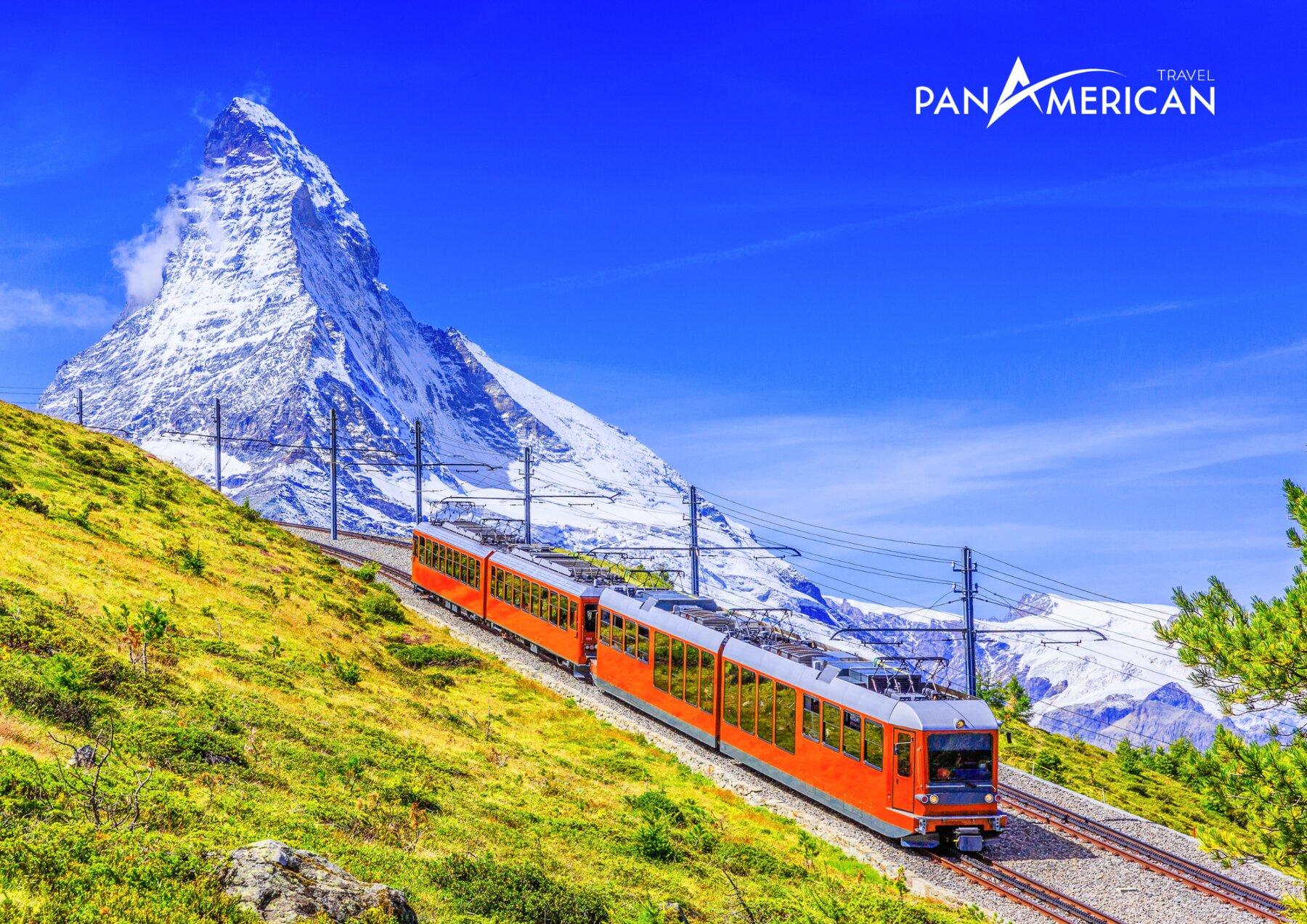 Núi Matterhorn cảnh đẹp ở Thuỵ Sĩ