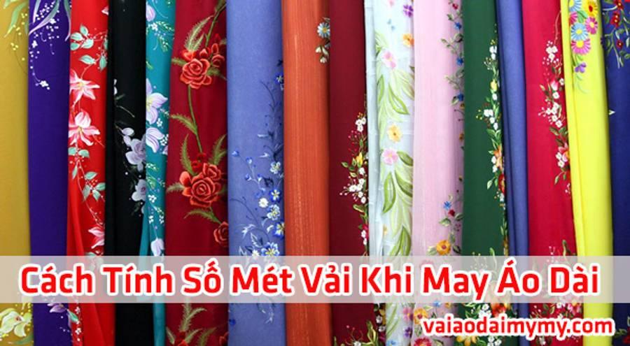 cach tinh so met vai may ao dai